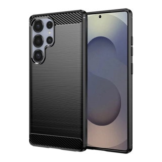 Kryt Samsung Galaxy S25 Ultra Armored Carbon černý