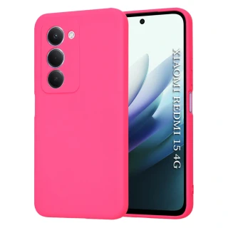 Kryt Xiaomi Redmi 15 4G/5G, SoftFlex - hot pink