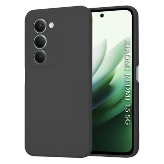 Kryt Xiaomi Redmi 15 4G/5G, SoftFlex - black