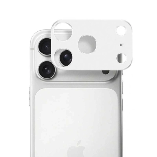 Sklo pro celý fotoaparát iPhone 17 Pro Max – stříbrné