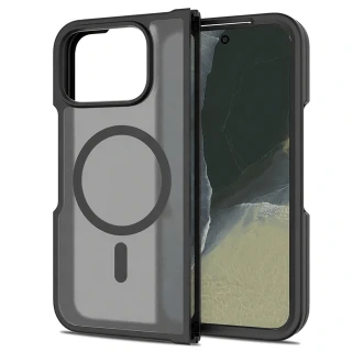 Kryt Google Pixel 11 Pro Fold, PureFrost MagSafe, černé