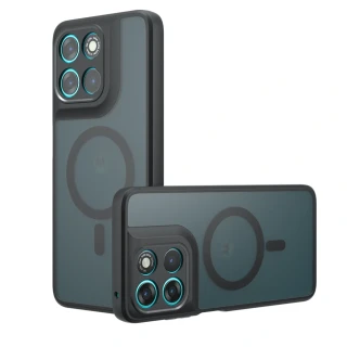 Kryt Motorola Moto G77 / G67, PureFrost MagSafe, černé