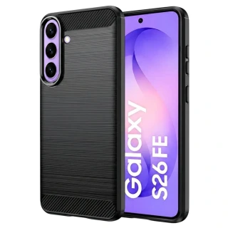 Kryt Samsung Galaxy S26 FE / S25 FE, Armored Carbon black