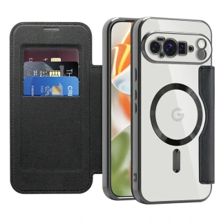 Pouzdro Google Pixel 10 Pro XL, SmartMag Book Case černé