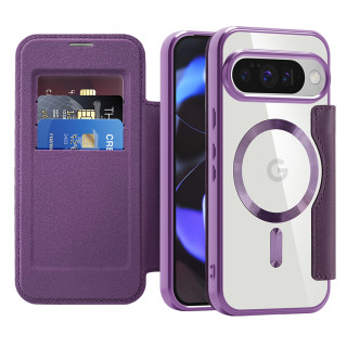 Pouzdro Google Pixel 10 / 10 Pro, SmartMag Book Case fialové
