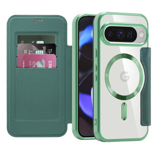 Pouzdro Google Pixel 10 / 10 Pro, SmartMag Book Case zelené