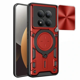 Kryt Xiaomi Redmi Note 15 Pro+ 5G / Poco M8 Pro 5G,Techsuit CamGuard Pro, červený