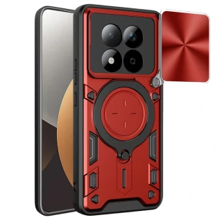 Kryt Xiaomi Redmi Note 15 Pro 5G,Techsuit CamGuard Pro, červený