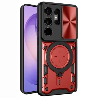 Kryt Samsung Galaxy S26 Ultra Techsuit CamGuard Pro - červený