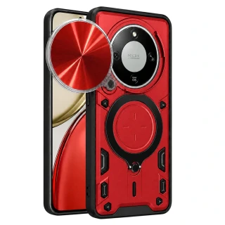 Kryt Honor Magic 8 Lite, Techsuit CamGuard Pro - červený
