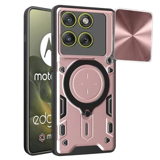 Kryt Motorola EDGE 70, Techsuit CamGuard Pro - rose gold