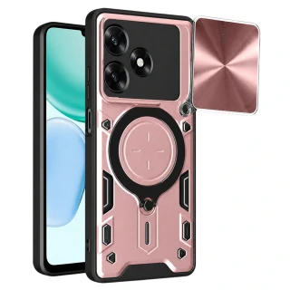 Kryt Honor X5c Plus, Techsuit CamGuard Pro - rose gold