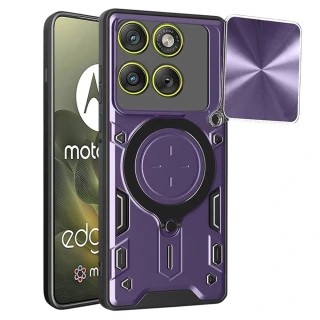 Kryt Motorola EDGE 70, Techsuit CamGuard Pro - fialový