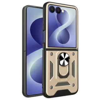 Kryt Samsung Galaxy Z Flip 8, Techsuit CamShield Pro zlatý