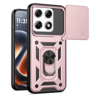 Kryt Motorola EDGE 70 Pro, Techsuit CamShield Pro rose gold