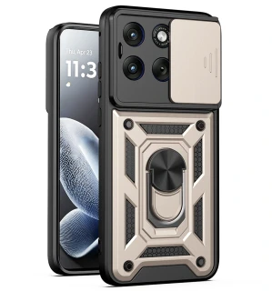 Kryt Motorola EDGE 70 Fusion, Techsuit CamShield Pro zlatý