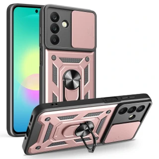 Kryt Samsung Galaxy S26 Plus, Techsuit CamShield Pro rose gold