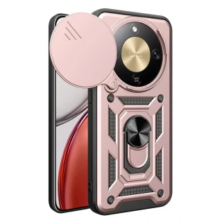 Kryt Honor Magic 8 Lite, Techsuit CamShield Pro rose gold