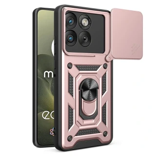 Kryt Motorola EDGE 70, Techsuit CamShield Pro rose gold