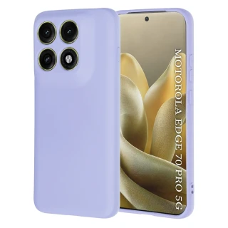 Kryt Motorola EDGE 70 Pro, SoftFlex - light purple