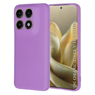 Kryt Motorola EDGE 70 Pro, SoftFlex - purple