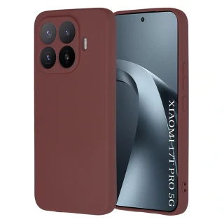 Kryt Xiaomi 17T Pro, Techsuit SoftFlex - plum red