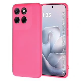 Kryt Motorola EDGE 70 Fusion, SoftFlex - hot pink