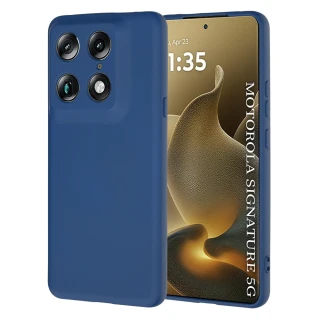 Kryt Motorola Signature, SoftFlex - navy blue