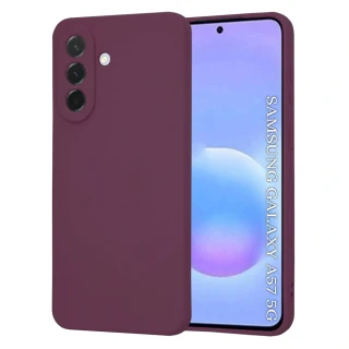 Kryt Samsung Galaxy A57 5G, Techsuit SoftFlex - plum red