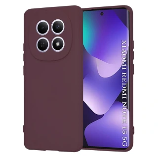 Kryt Xiaomi Redmi Note 15 4G/5G / Poco M8 5G, SoftFlex - plum red