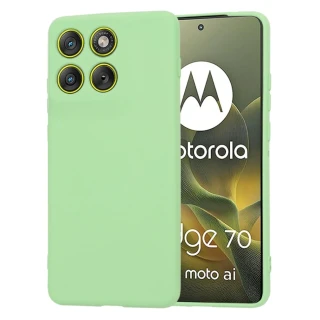 Kryt Motorola EDGE 70, SoftFlex - mint green