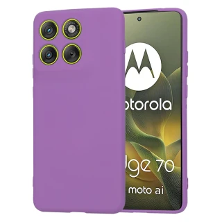 Kryt Motorola EDGE 70, SoftFlex - purple