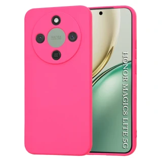 Kryt Honor Magic 8 Lite, Techsuit SoftFlex - hot pink