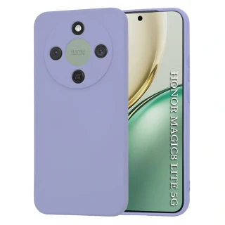 Kryt Honor Magic 8 Lite, Techsuit SoftFlex - light purple