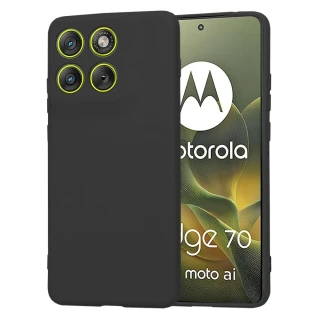 Kryt Motorola EDGE 70, SoftFlex - black