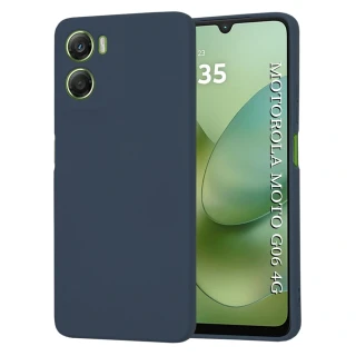 Kryt Motorola Moto G06, SoftFlex - navy blue