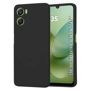 Kryt Motorola Moto G06, SoftFlex - black