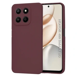 Kryt Honor 400 Smart 4G/5G / X7d 4G, Techsuit SoftFlex - plum red