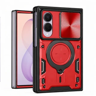 Kryt Samsung Galaxy Z Fold 8, Techsuit CamGuard Pro - červený
