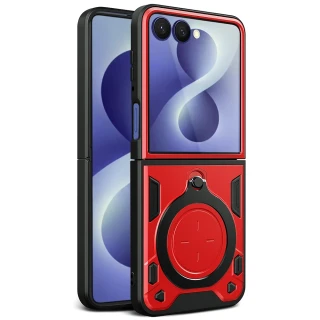 Kryt Samsung Galaxy Z Flip 8, Techsuit CamGuard Pro - červený