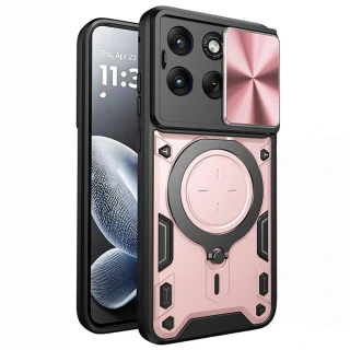 Kryt Motorola EDGE 70 Fusion, Techsuit CamGuard Pro - rose gold