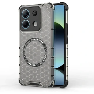 Kryt Xiaomi Redmi Note 14S, HoneyComb Shield MagSafe - černý