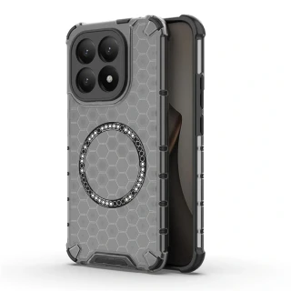 Kryt Xiaomi 15T, HoneyComb Shield MagSafe - černý