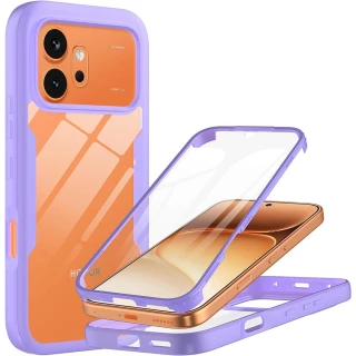 Pouzdro Honor 600 / 600 Pro, ColorVerse 360 - fialové