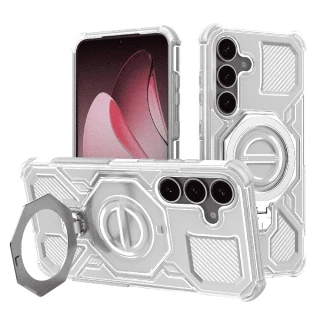 Kryt Samsung Galaxy S25, Carbon Shield PRO, white