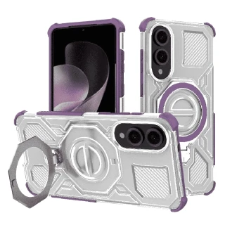Kryt Samsung Galaxy S25 EDGE, Carbon Shield PRO, purple