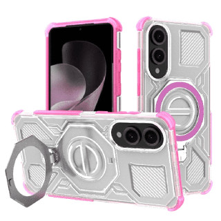 Kryt Samsung Galaxy S25 EDGE, Carbon Shield PRO, pink