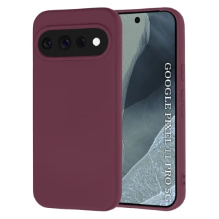 Kryt Google Pixel 11 Pro, Techsuit SoftFlex - plum red
