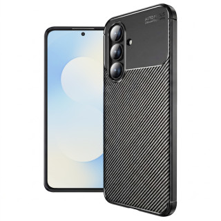Kryt Samsung Galaxy S25 FE, Techsuit CarbonFiber černý
