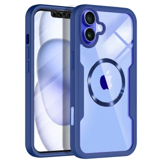 Pouzdro iPhone 16 - ColorVerse 360 MagSafe, modré